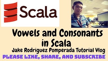 Vowels and Consonants in Scala