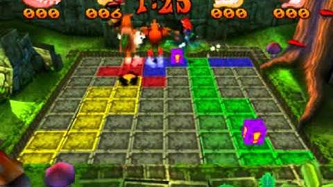 Crash Bash - "Diamond Challenges" - 147) Pogo Painter Lv. 6