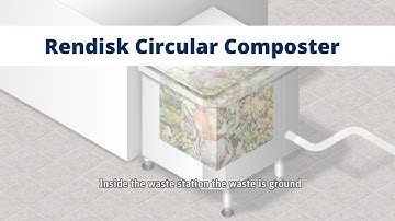 Reduceer uw voedselafval met 92% Rendisk Circular Composter HD