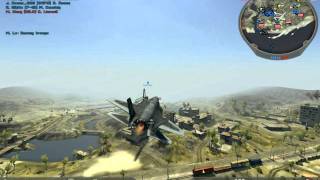 Battlefield 2: Jet Fail - What happens when you let go of the accelerator for 2 seconds...