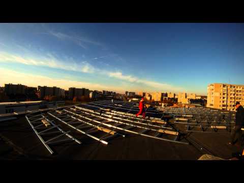 30kW Solar power plant installation