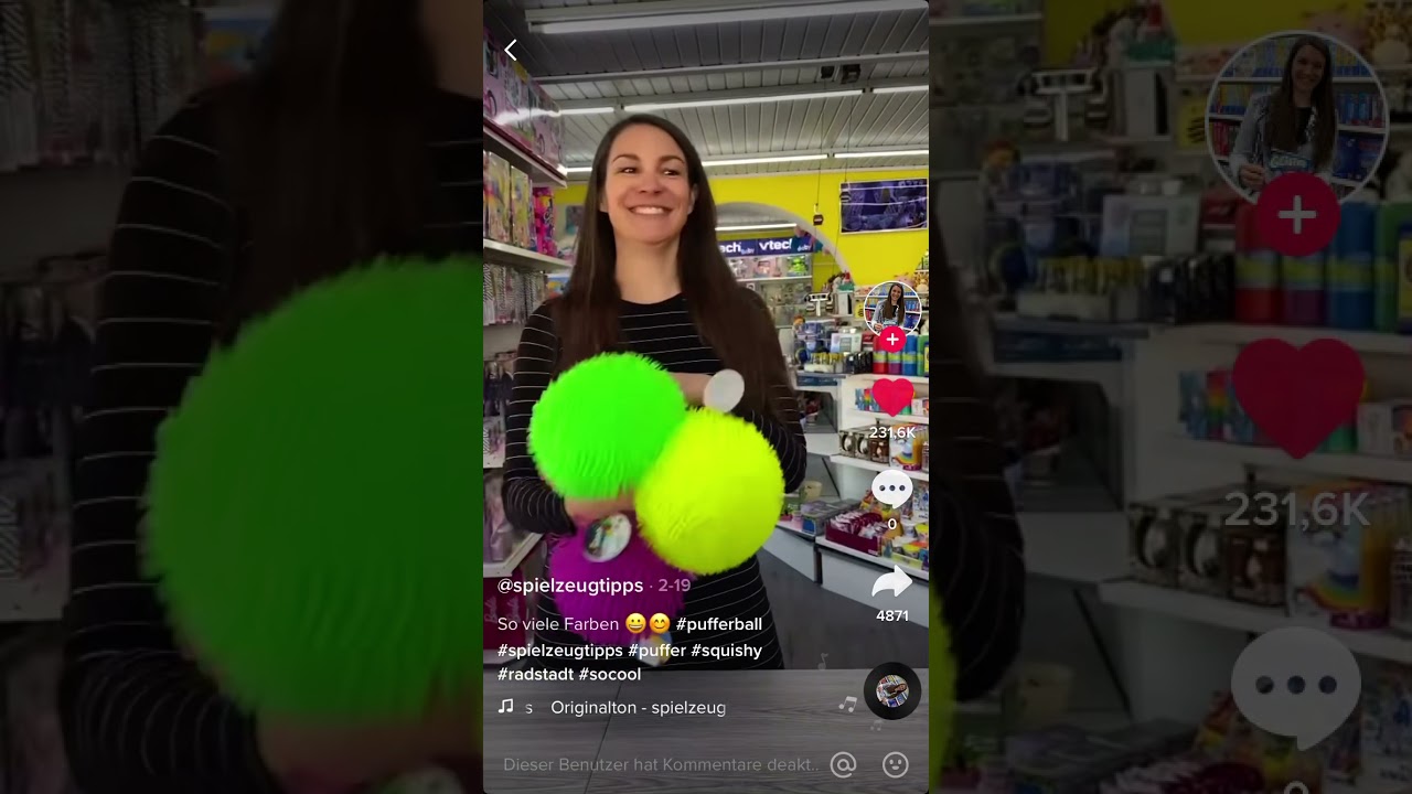 Pufferbälle pink Lila nochmal lila