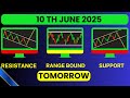 10th June 2025 Stocks to trade tomorrow || intraday stock || Intraday tips, trading tips