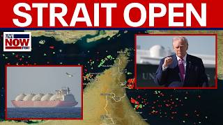 BREAKING: Trump permanently opening Strait of Hormuz: "China is Happy"
