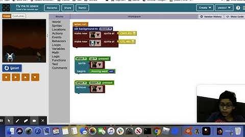 code.org Fly to space Tutorial