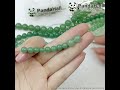Green Aventurine Beads Bracelet #handmadejewelry #aventurine #gemstone #gemstonelover #beads #shorts