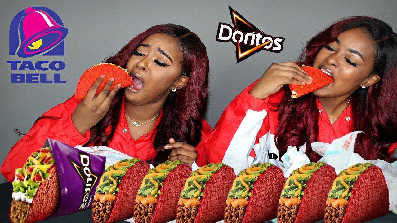 EPIC FIERY🔥 DORITOS LOCOS TACO BELL CHALLENGE 🌮 | Pitts Twins