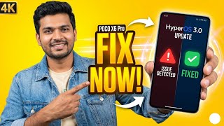 POCO X6 Pro HyperOS 3.0 Final Update Problems 😱 Fix Now!