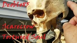 DIY How to Make a Scarecrow Tortured Soul Full Tutorial