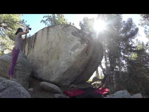 Beta Video for climb Cracker Boy v7, Black Mountain