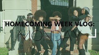 HOWARD UNIVERSITY HOMECOMING WEEK VLOG: MONDAY (GRWM + Co-hosting + Photoshoots!)