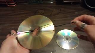 How to make a CD curtain