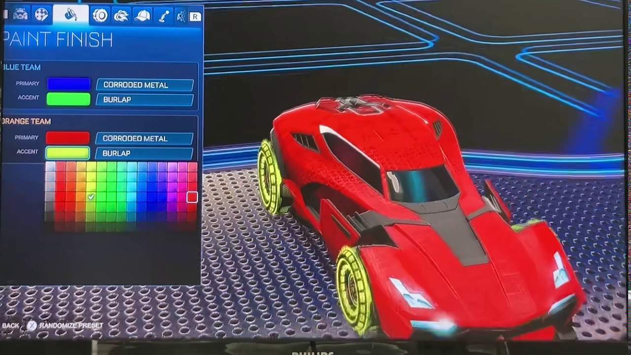 Breakout type S color designs