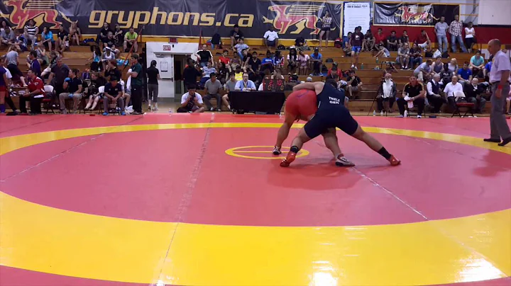 2014 Canada Cup: 97 kg Sung Woo Yang (KOR) vs. Eri...