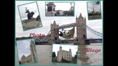How To Make Photo Collage In Gimp l Open source GIMP tutorial