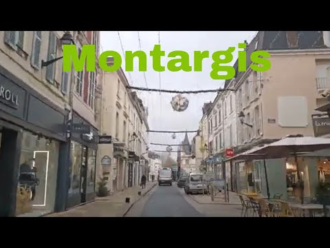 A trip to to Montargis 4K- Driving- French region