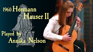 1960 Hermann Hauser II | Danza Brasilera played by Annika