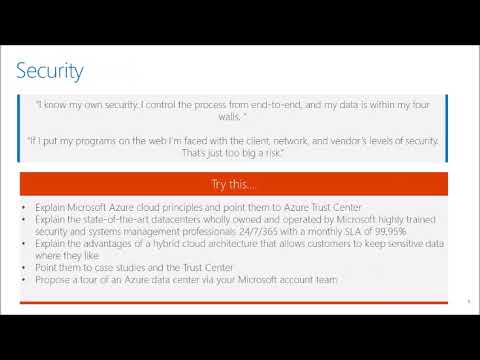 microsoft azure objection handling azure sales training module 4