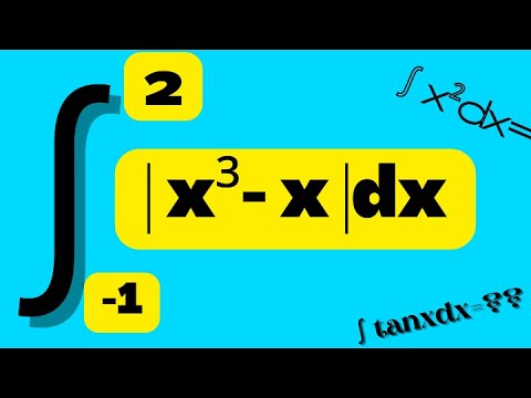 Integration of |x^3-x|dx | how to solve modulus Integration | ncert ...