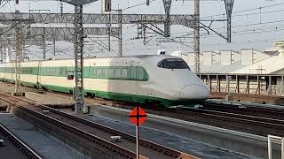 「今は消滅」 E2系J66編成200系カラー 大宮駅入線シーン