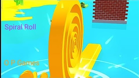 Spiral Roll All-Levels Max Gameplay Funny Video Mobile Gaming Android iOS 🤪🔥😜#Spiral Roll