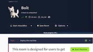 Famous Tryhackme Bolt --Walkthrough  Wealth