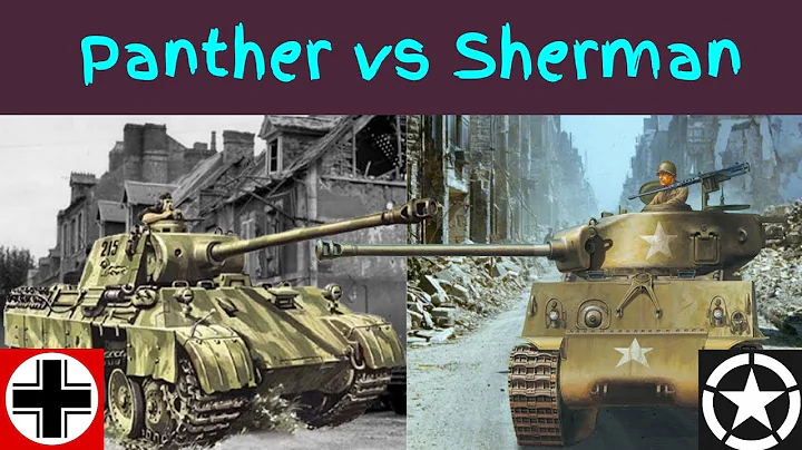 Panther vs Sherman WW2 tank comparison