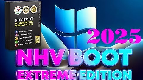 Hướng Dẫn Tạo USB BOOT Cứu Hộ Máy Tính NHV BOOT 2025