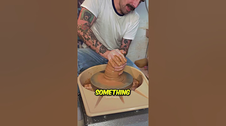 He Accidentally Destroyed His Clay.