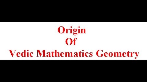 Questions-Answers regarding Vedic Mathematics Geometry Part-2