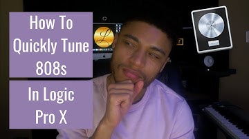How To QUICKLY Tune 808s In Logic Pro X (Logic Pro X Quick Sampler Tutorial)