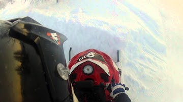 Polaris iqr 600. twin pipes gopro hd