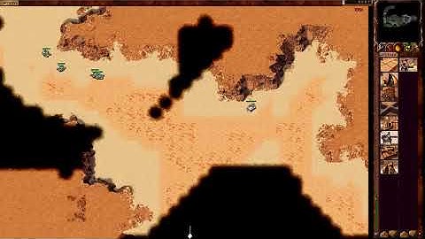 Dune 2000 tutorial #1 How to beat easy AI.