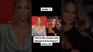 The REAL reason why Mariah Carey doesn't know Jennifer Lopez is shocking #jlo #mariahcarey