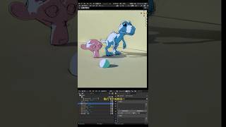 How to Create Hand-Drawn Cartoon Effects in Blender 3D #shorts