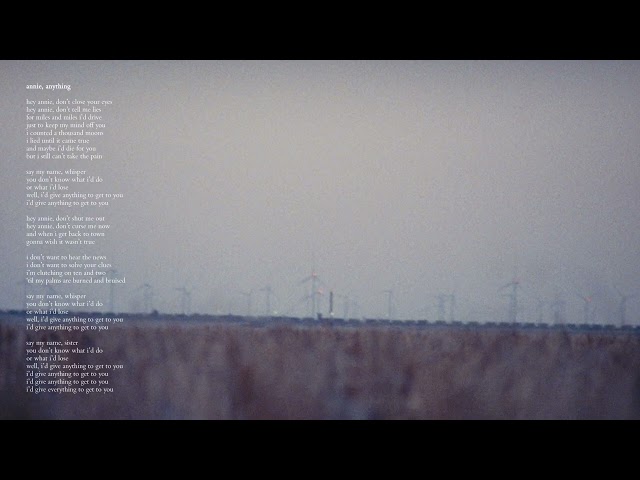 Ryan Beatty - Annie, Anything