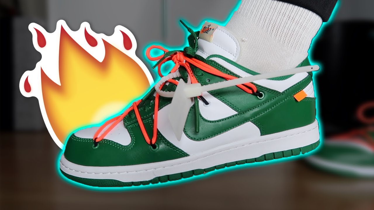 WORTH THE HYPE?!?* NIKE DUNK LOW x OFF-WHITE REVIEW/ON-FEET - YouTube