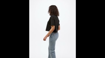 Thumbnail of Bella + Canvas Womens Jersey Cropped Short Sleeve Crewneck T-Shirt 6482