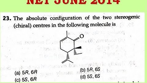 Questions on R/S Nomenclature - Part 2 | Stereochemistry