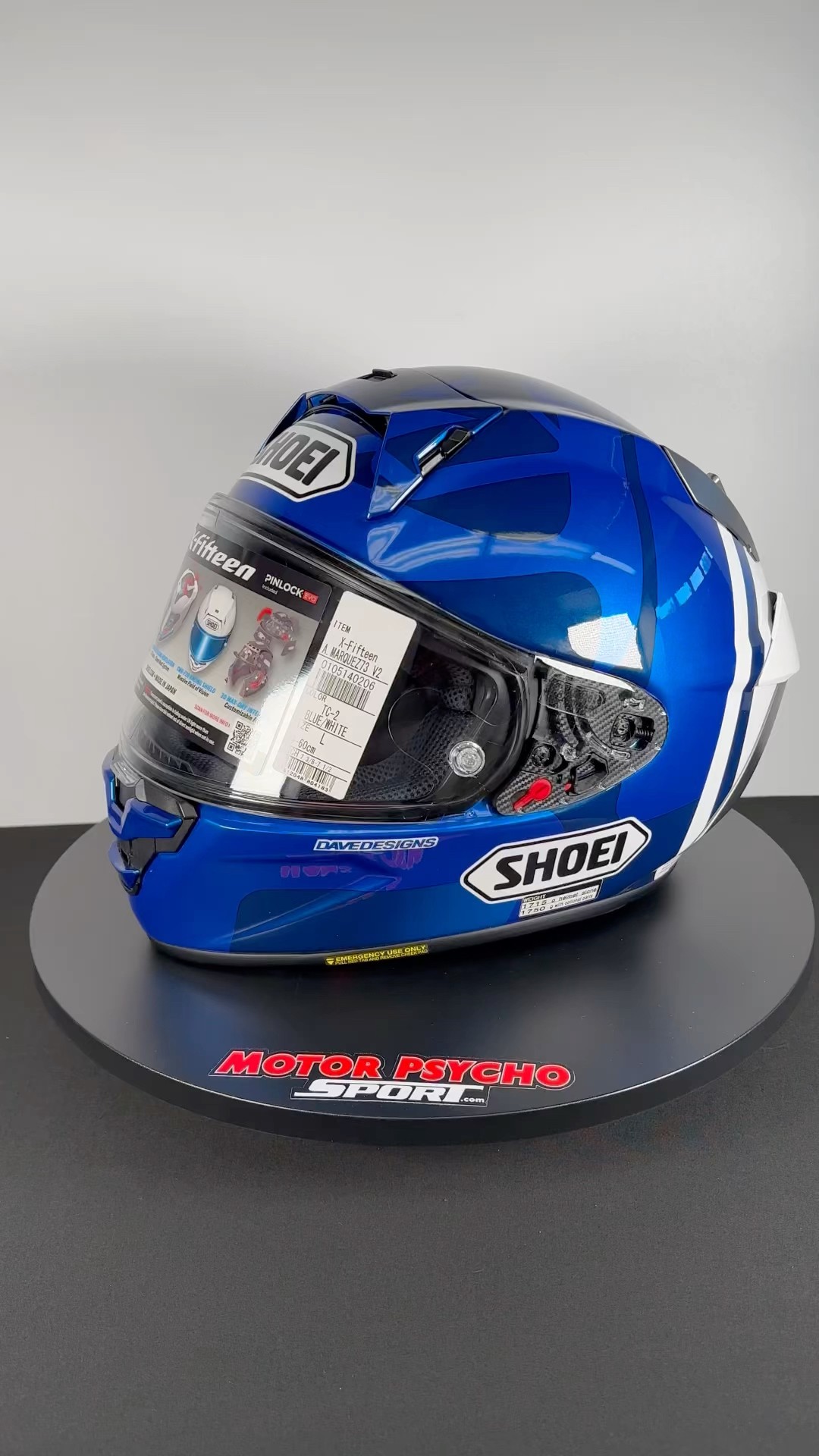 SHOEI X-Fifteen Marquez 73 V2 - Helmet House