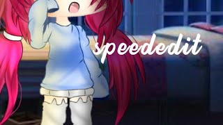 It's time to sleep ||•speededit #1 • || gacha life ♥