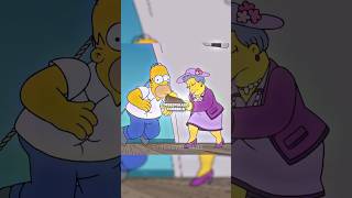 Homero y el Vino de 1 MILLON de Dollares 😱💵 #lossimpson #thesimpsons #simpsons #shortvideo