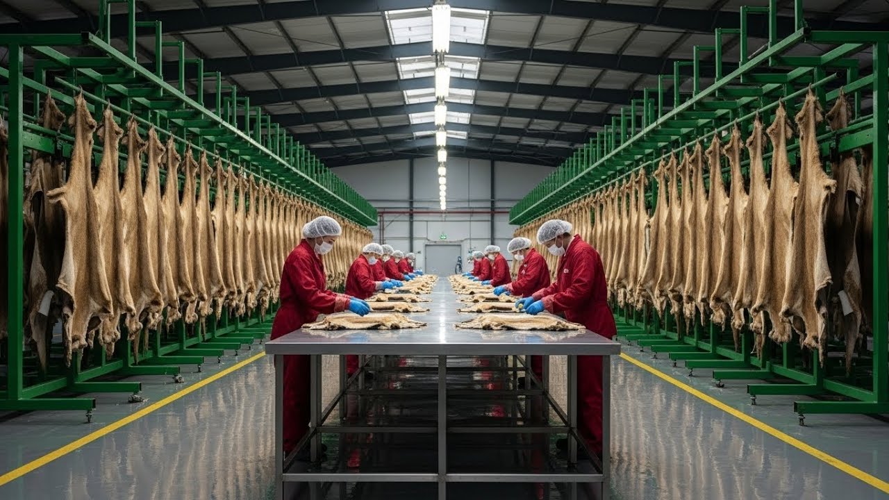 Inside a Million-Dollar Leather Factory 😱 | How Premium Leather Is Really Made