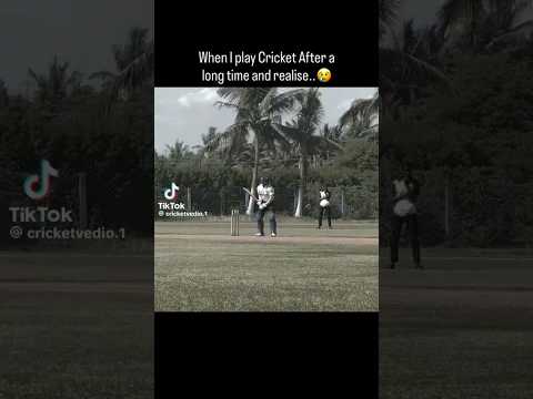 When i play cricket after a long time and realized - i am still besttt #cricketquotes