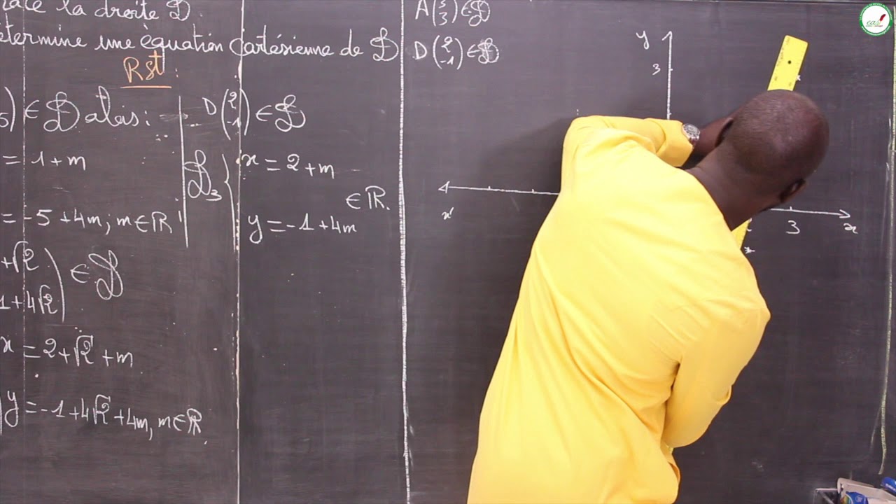 Exercices - Seconde S - Mathématiques : Synthèse / Repérage dans le plan / Suite 1 / M. Kâ