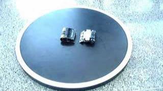 Seeker II vs Nano - Testing- 500gr sumo robot CNRG 2007