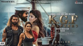 KGF chapter 3 - Official Teaser | Rocking Star Yash | Raveena Tandon | Sanjay Dutt, Prabhas