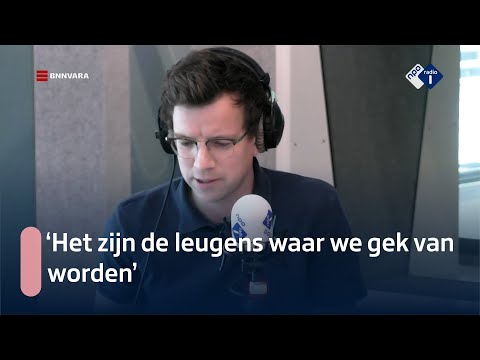Pieter Derks: 'Het zijn de leugens waar we gek van worden'| NPO Radio 1