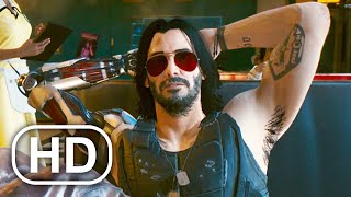 CYBERPUNK 2077 Keanu Reeves All Scenes (Johnny Silverhand Cutscenes)