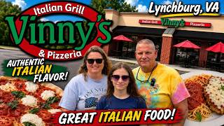 We Tried Vinny's Italian Grill & Pizzeria in Lynchburg, VA – WOW!